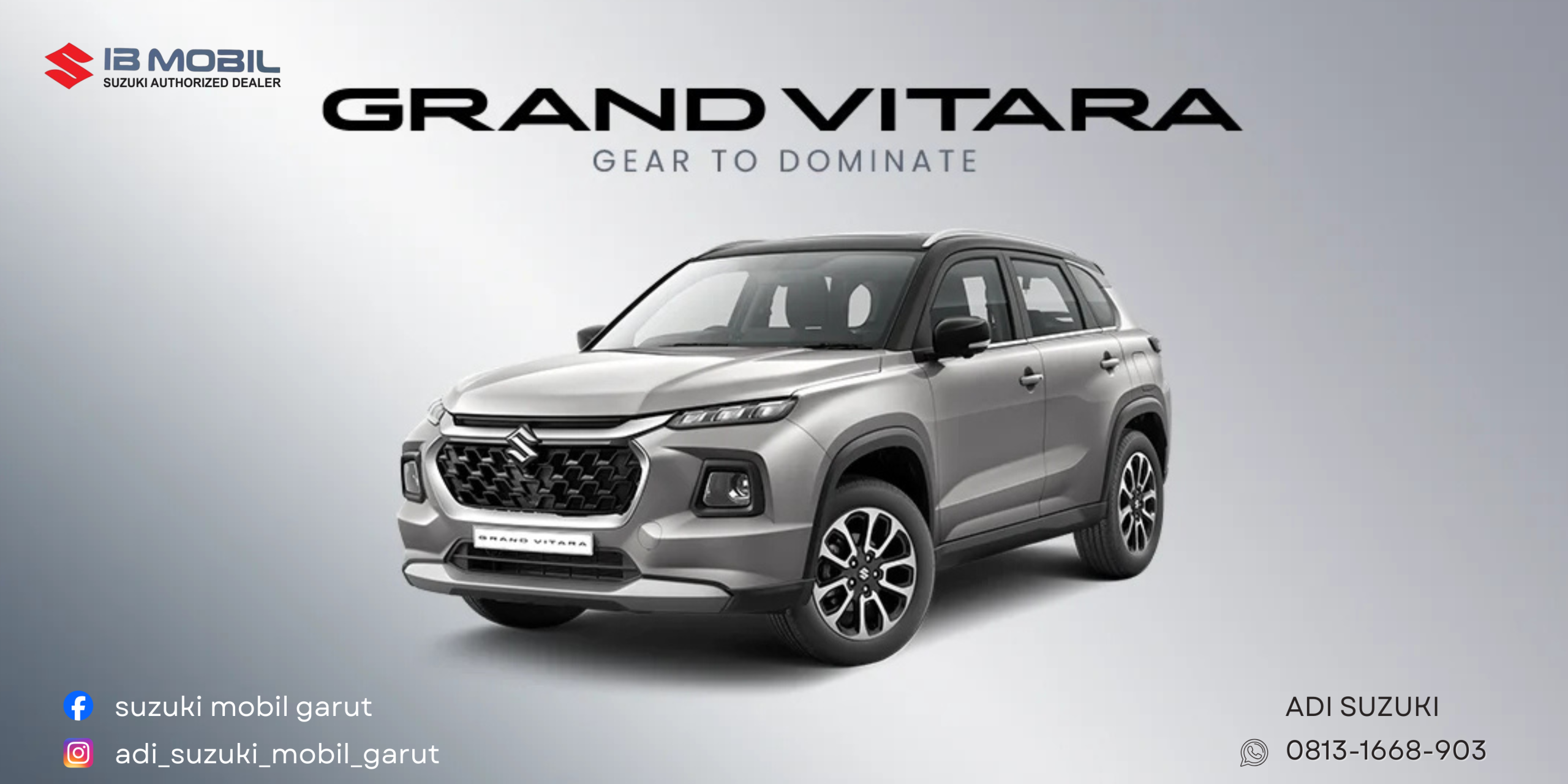 Banner Suzuki grandvitara Garut