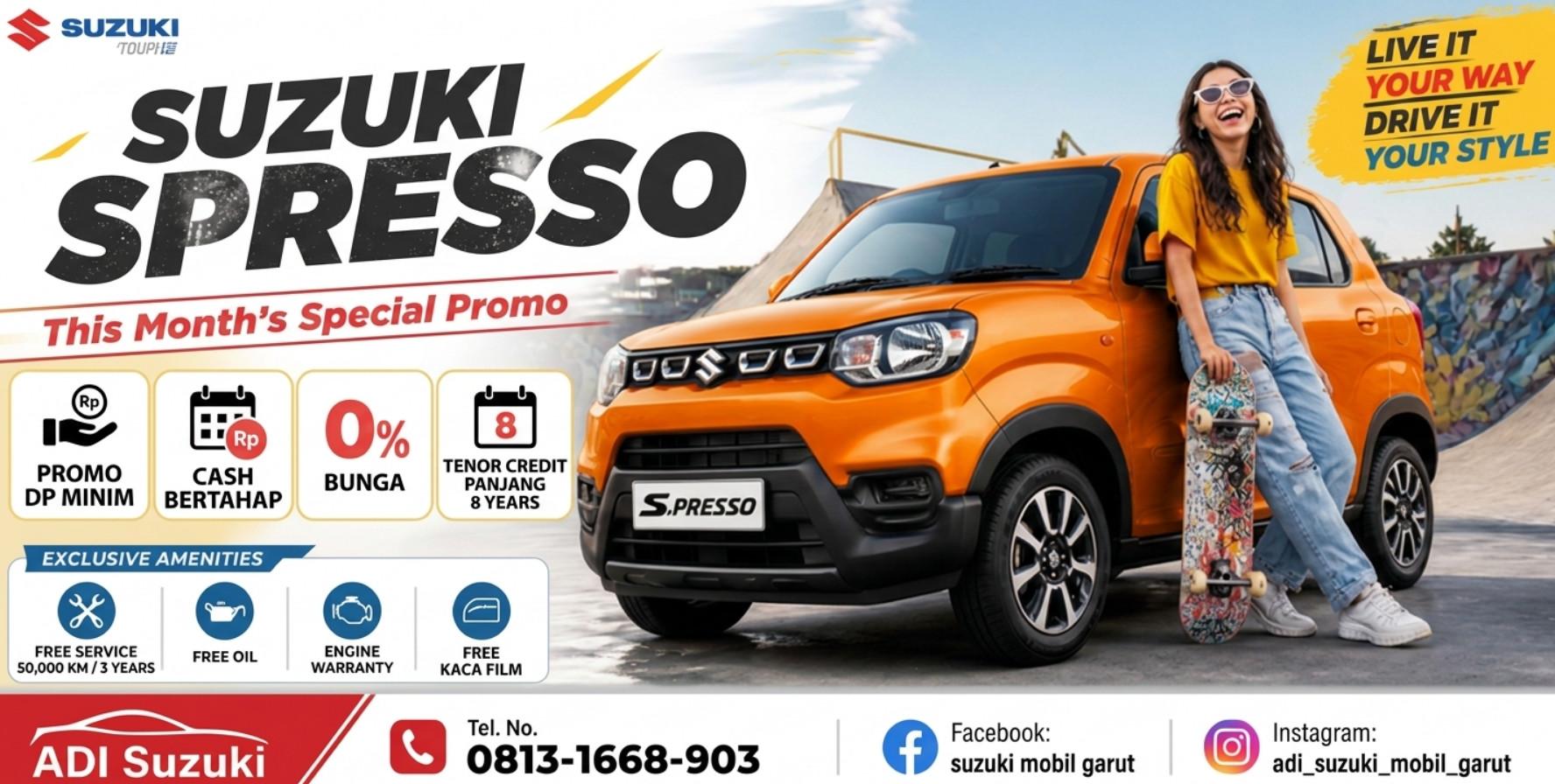 promo Suzuki spresso